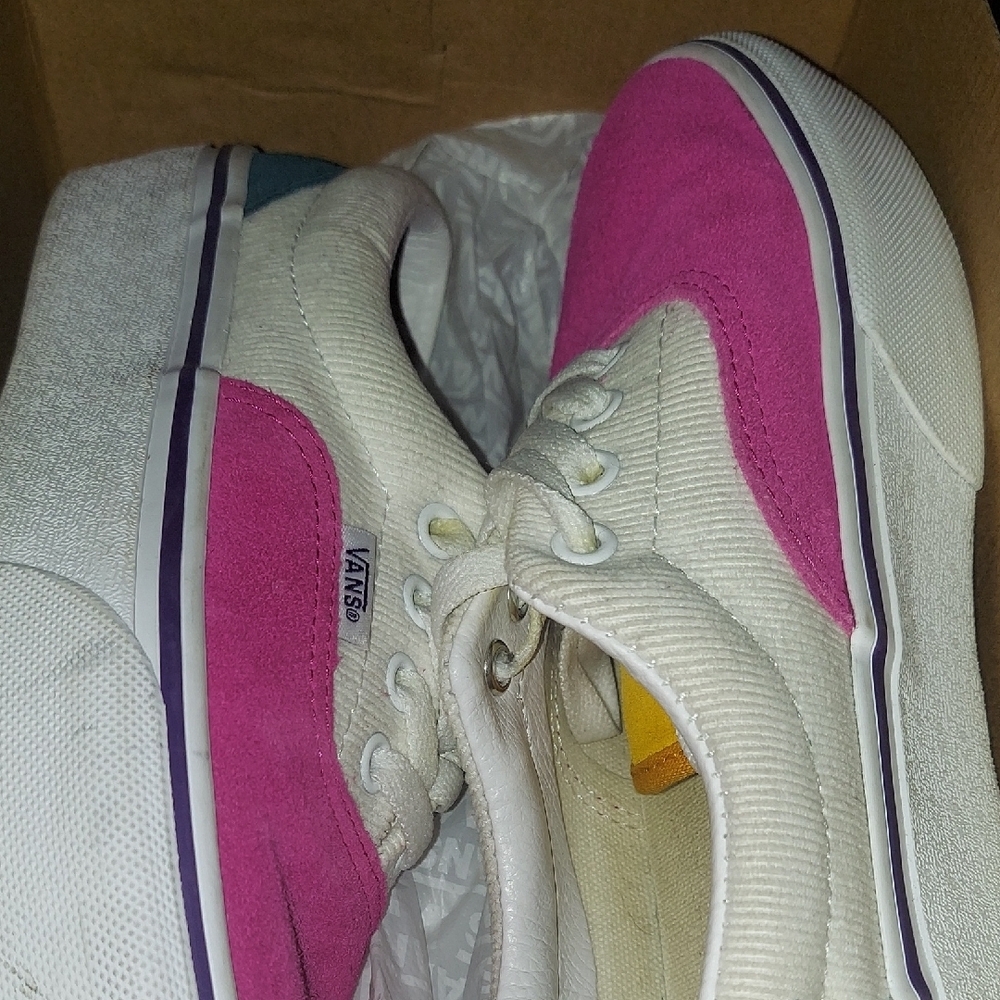 Vans Pink and Cream Sneakers - Picture 13 of 14